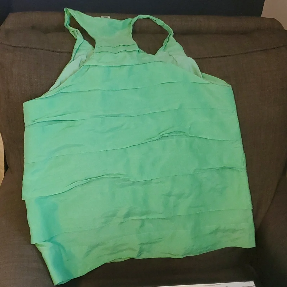 Green Trinity Racer Back Tank Top - Picture 4 of 6